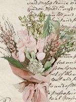 Wrapped Bouquet I Framed Print