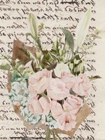 Wrapped Bouquet II Framed Print