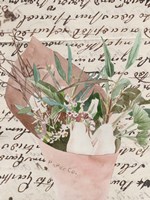 Wrapped Bouquet IV Framed Print