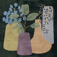 Decorative Vases III Framed Print