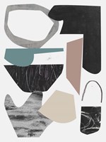 Underground Shapes III Framed Print