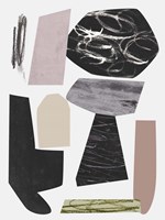 Underground Shapes IV Framed Print