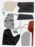 Underground Shapes V Framed Print