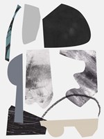 Underground Shapes VII Framed Print