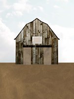 A Barn's Portrait IV Framed Print