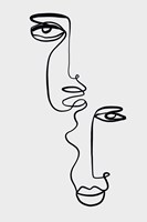 Faces 2 Fine Art Print