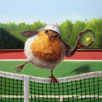 Round Robin Fine Art Print