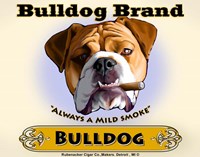 Bulldog Cigar Fine Art Print