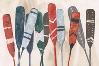 Pattern Paddles Fine Art Print