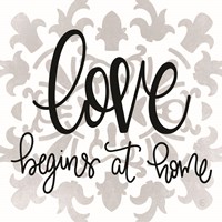 Love Begins at Home Fine Art Print