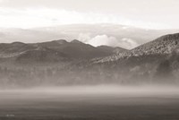 Foggy Morning Mountains Fine Art Print