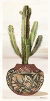 Cactus in Pot 1 Framed Print