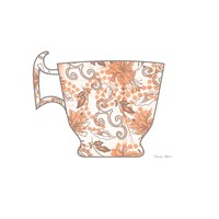 Bright Garden Cafe III Fine Art Print