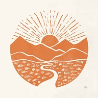 On the Horizon I Fine Art Print