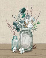 Cotton Bouquet II No Pattern Fine Art Print