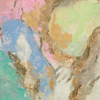 Retro Jewel Tones II Framed Print