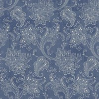 Ornamental Paisley Pattern I Fine Art Print