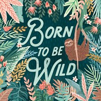 Jungle Hangout II Born to be Wild Fine Art Print