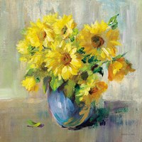 Sunflower Still Life II Fine Art Print