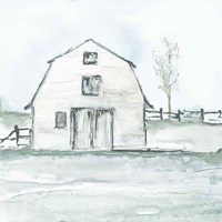 Neutral Barn III Fine Art Print