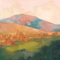 Mountain Morning Pink Fine Art Print