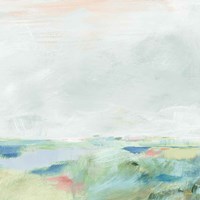 Blue Horizon Sq II Fine Art Print