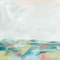 Blue Horizon Sq I Fine Art Print