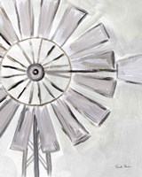 Farmhouse Windmill Fine Art Print