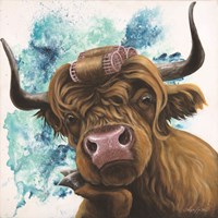 Curley Coo Fine Art Print