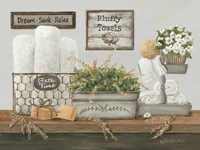 Fluffy Towels Fine Art Print