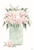 Jar of Roses Fine Art Print