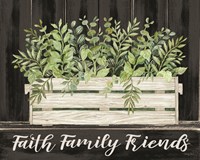 Faith, Family, Friends Fine Art Print