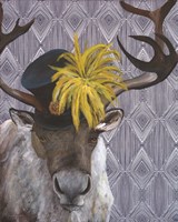 Mrs. Caribou Fine Art Print