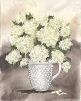 Hobnail Hydrangeas Fine Art Print