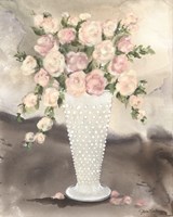 Hobnail Roses Fine Art Print