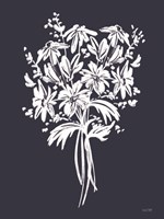 Blues in Blossom III Fine Art Print