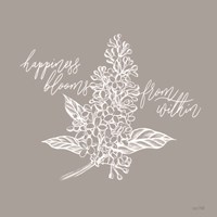 Happiness Blooms from Within Fine Art Print