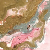 Rose Gold Abstract Fine Art Print