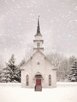 Vermont Church Framed Print