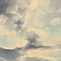 Warm Evening Clouds Fine Art Print