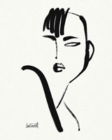 Brush Portrait I Fine Art Print