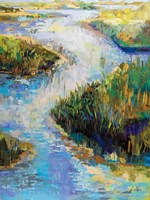 Water Walkway Fine Art Print