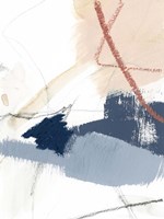 Blue Shuffle II Framed Print