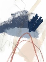 Blue Shuffle III Framed Print