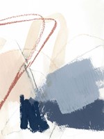 Blue Shuffle IV Framed Print