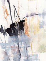 Foggy Swath I Framed Print