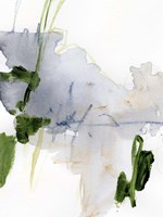 Green and Grey I Framed Print