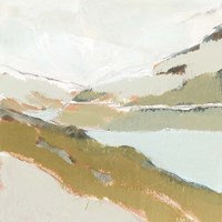 Fading Valley I Framed Print