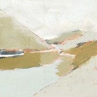 Fading Valley II Framed Print