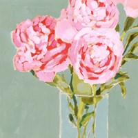 Popping Peonies II Fine Art Print